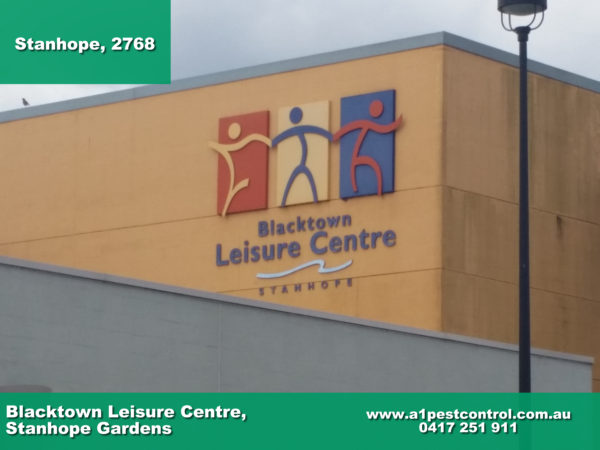 A photo of the Blacktown leisure centre located in Stanhope Gardens.