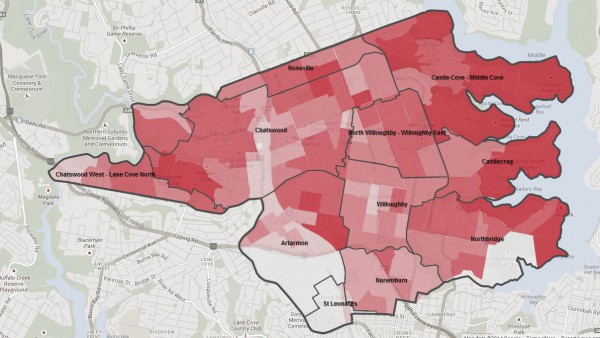 Willoughby household map