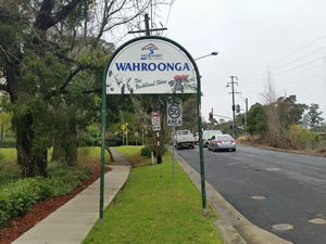 Local Sign on Pacific Highway