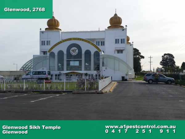 A photo of the Sikh temple that is located in Glenwood NSW.