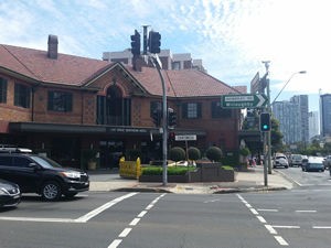 The Great Northern Hotel, situated on Pacific Highway