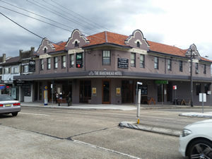 The local pub, the Birkenhead Hotel