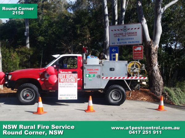 NSW Rural Fire Service Round Corner