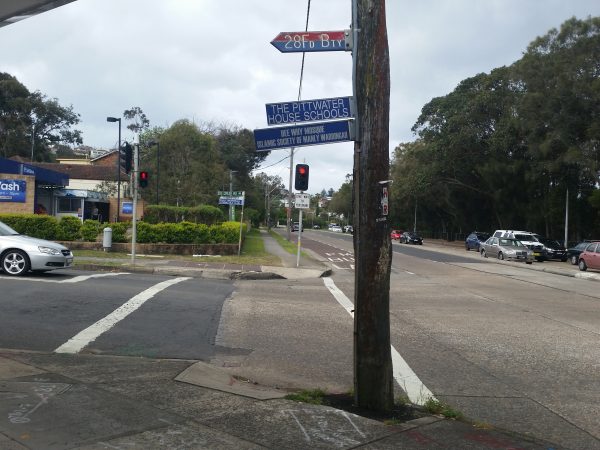 road sign