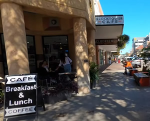Clock Tower Cafe Front