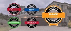 A1 Pest Control Accreditation Badges 2025