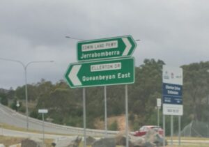 Queanbeyan East Sign