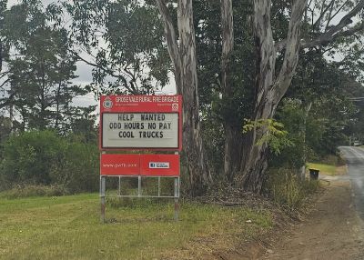 Grose Vale RFS Sign