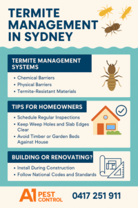 Termite Management Systems in Sydney infographic